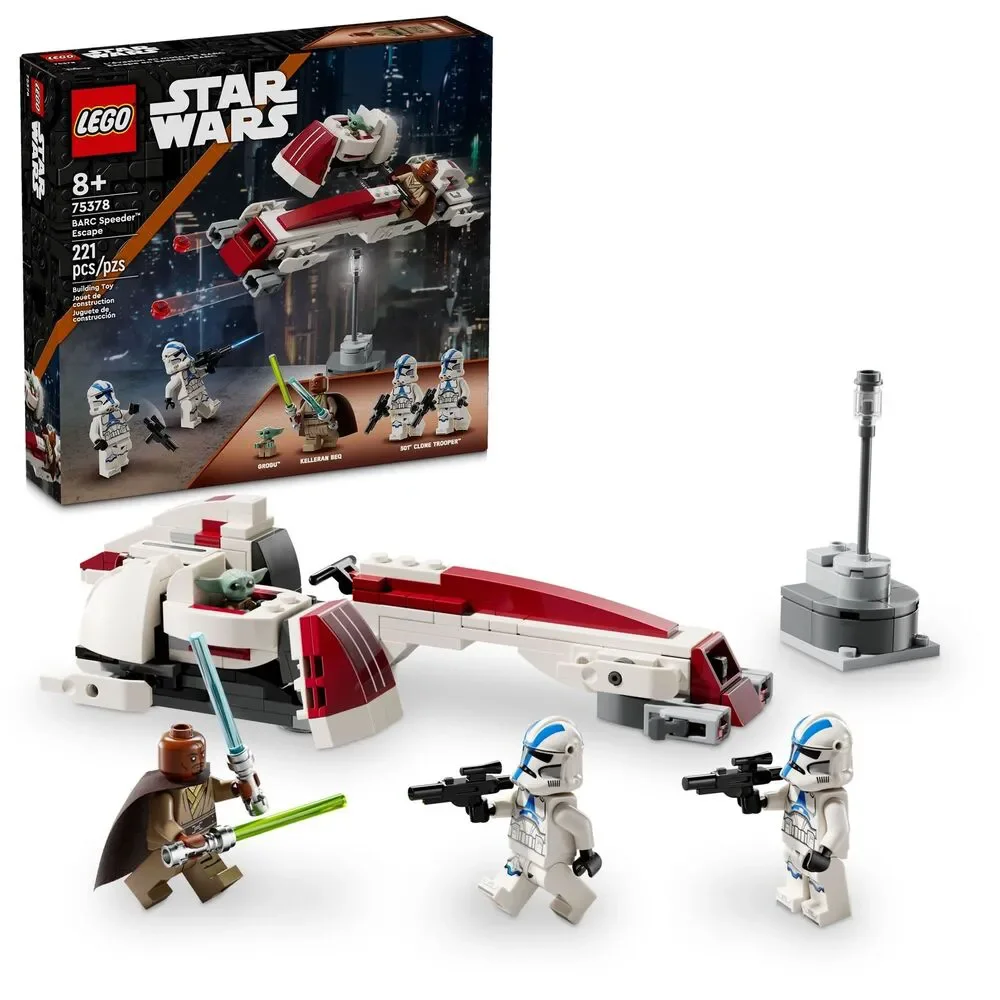 LEGO Star Wars: Barc Speeder Escape (75378) New 221 Pieces
